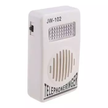 Телефонный звонок, усилитель телефона, кольцевой динамик, стробоскоп, мигалка, колокольчик, сверхгромкий звук, настенный подвес