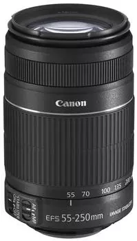 Телеобъектив Canon IS II совместим с EF-S55-250mm F4-5.6 APS-C