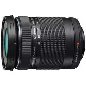 Телеобъектив OLYMPUS M.ZUIKO DIGITAL ED 40-150 мм F4.0-5.6 R черный