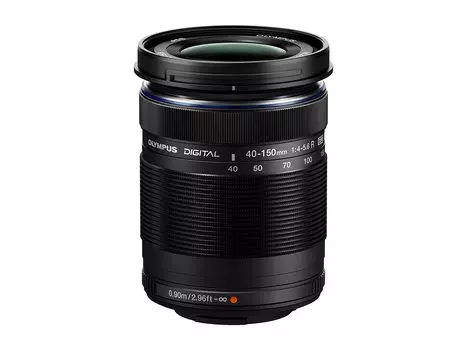Телеобъектив OLYMPUS с переменным фокусным расстоянием DIGITAL ED R черный M.ZUIKO 40-150 мм F4.0-5.6 чёрный