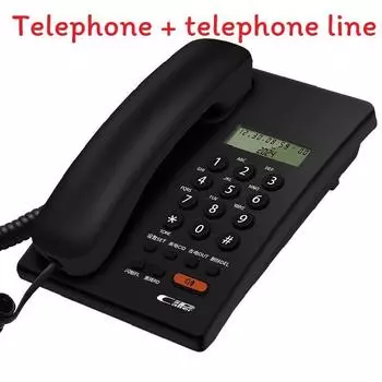 Telephone Landline Desktop Phone With Call Id For Home Office Applications Hotel