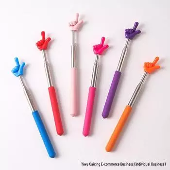 Telescopic Teaching Pointer Stick for Teachers Blue