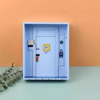 Телешоу Друзья настенный брелок держатель дверная рама домашний декор персонализированный DIY ретро держатель для ключей коробки настенное украшение винтаж