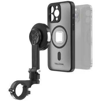TELESIN быстросъемное крепление для телефона на мотоцикле, крепление для телефона на велосипеде, противоударный держатель для телефона на руле 15 Pro Max