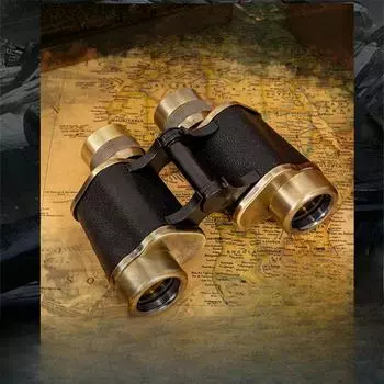 Телескоп HD Стойки Металлический бронзовый Мощный астрономический телескоп для любителей путешествий на открытом воздухе.