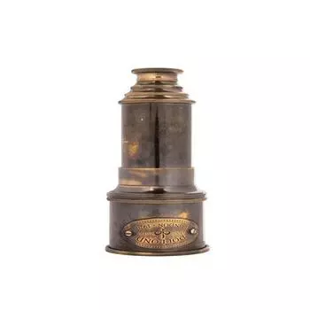 Телескоп из латуни 45,72 см, увеличение 15x, морская подзорная труба, настольный декоративный телескоп 1915 г. Лондон, морская подзорная труба из латуни