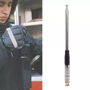 Телескопическая антенна CB 29,6 МГц CB радиоантенна мобильная/автомобильная радиоантенна с разъемом BNC 3dBi антенна с высоким коэффициентом усиления