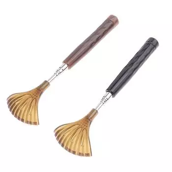 Телескопическая чесалка для спины Чесалка для спины Массажер для спины Выдвижная телескопическая чесалка для спины Товары для здоровья от зуда коричневый