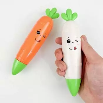 Телескопическая игрушка-редис, забавная волчок, снятие стресса, декомпрессия, портативная гравитационная игрушка-морковка, подарок на день рождения для детей и взрослых зелёный