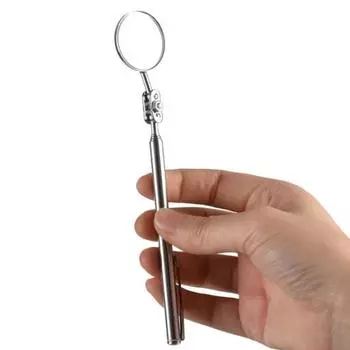 Телескопическая линза для обнаружения, круглый инструмент для ремонта автомобиля, зеркальный вид