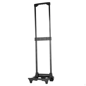 Телескопическая ручка Запасные аксессуары Черный Встроенные колеса Тяговая штанга Регулируемая