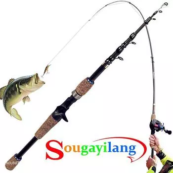 Телескопическая рыболовная удочка Pod 1.8M-2.4 1.8M