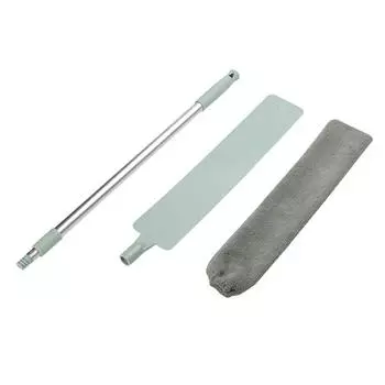 Телескопическая щетка для уборки щелей и пыли с длинной ручкой B