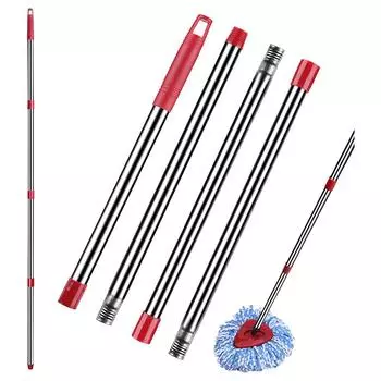 Телескопическая сменная ручка EasyWring из алюминия, 1 шт., для Vileda