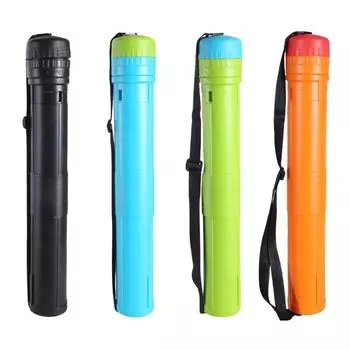 Телескопическая трубка для постеров 17-29,7 , выдвижная трубка для хранения документов, чехол для переноски постеров, документов, холста, произведений искусства зелёный