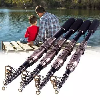 Телескопическая удочка, выдвижная удочка, удочка для морской воды, спиннинговые удочки, удочки