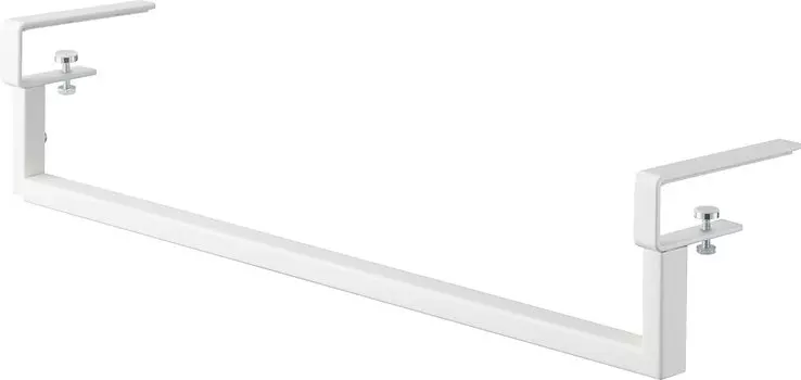 Телескопическая вешалка для хранения под полкой Yamazaki Jitsugyo 5648, белая, прибл.. W46.5~80XD10XH10cm, Тарелка, Хранение над стиральной машиной, Подвесной,