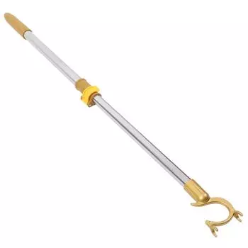 Телескопическая вешалка для одежды, выдвижная штанга, шкаф для одежды для дома, металлическая веревка для белья, алюминиевая мужская золотистый