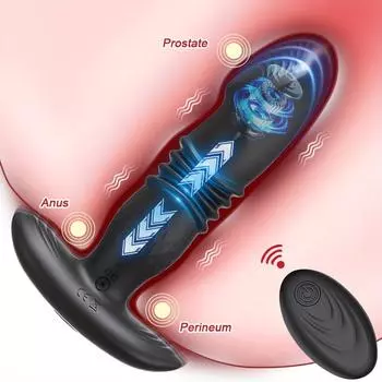 Телескопическая вибрирующая Анальная пробка, анальный вибратор с приложением, беспроводной пульт дистанционного управления, секс-игрушки для женщин, анальный фаллоимитатор, массажер простаты, анальная пробка