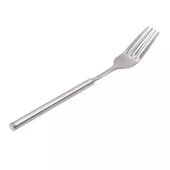 Телескопическая выдвижная вилка из нержавеющей стали для ужина, фруктов, десерта, длинных столовых приборов, вилки для барбекю, мяса, кухонная столовая посуда, столовые приборы 1pc