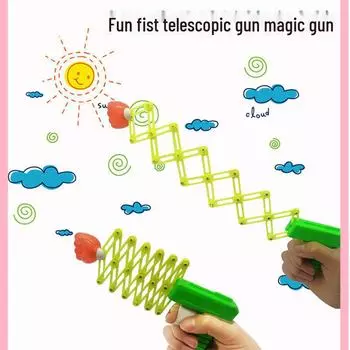Телескопический эластичный игрушечный пистолет для детей - веселая и обучающая волшебная игрушка для мальчиков 17*40