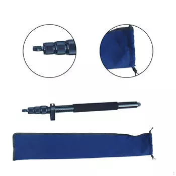 Телескопический центрирующий стержень с сумкой для хранения 150 см профессиональный картографический измерительный шест