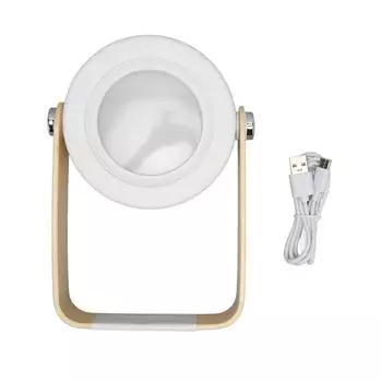 Телескопический фонарь Лампа с регулируемой яркостью USB-зарядка Сенсорное управление Защита глаз Складной светодиодный настольный ночной светильник