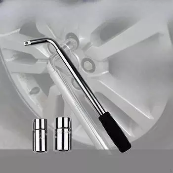 Телескопический гаечный ключ Гайка для шин Гайки Крепеж Колесо типа L