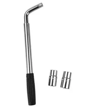 Телескопический гаечный ключ с гаечным ключом, гаечный ключ с торцевыми головками, инструменты для ремонта автомобиля 17/19, 21/23 мм