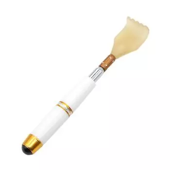 Телескопический массажер для спины с магнитным шариком, выдвижная конструкция, портативная палка для чесания тела, аксессуар для массажа спины