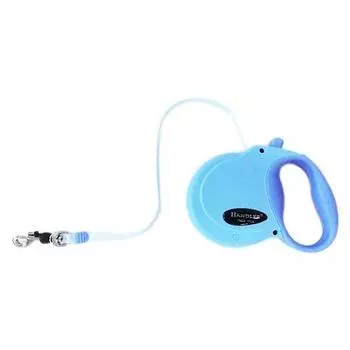 Телескопический поводок Handler N 2S маленький светло-голубой (для собак)