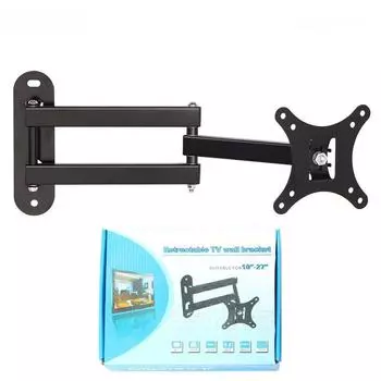 Телескопический поворотный кронштейн для монитора с 3 усиленными кронштейнами для экранов 14–27 дюймов 3-arm model - 14-27 inches (CP102)