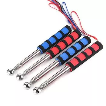 Телескопический пустой барабанный молоток для испытания плитки на стене, полу, потолке, дома, инструмент для проверки синий