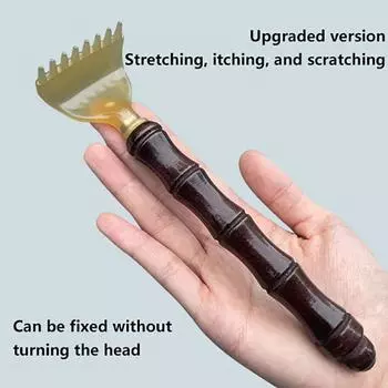 Телескопический скребок для спины, скребок-массажер, скребок, выдвижной телескопический зуд, товары для здоровья, массажный инструмент для расслабления