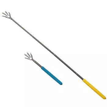 Телескопический выдвижной массажер Зуд Инструмент Сталь Когти Когтеточка Random Color