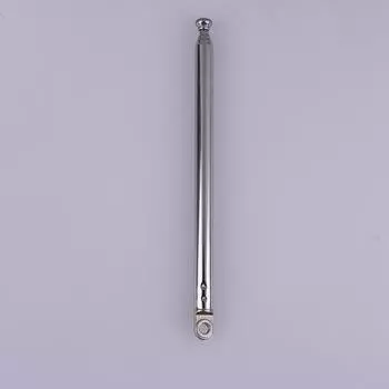 Телевизионная радиостанция Dab Am Fm универсальная складная длина 89 мм и разворачивающаяся 295 мм 5273-5 секционная сменная телескопическая антенна