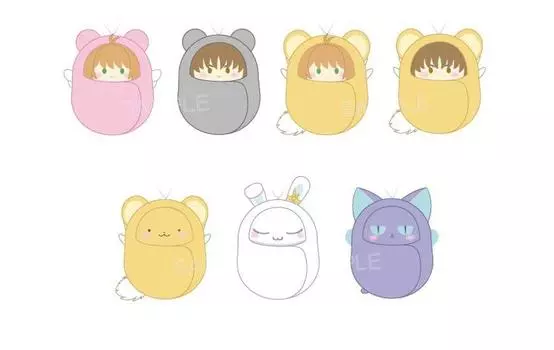 Телевизионное аниме «Cardcaptor Sakura Clear Card Edition» Орех Тапинуи 7 предметов КОРОБКА
