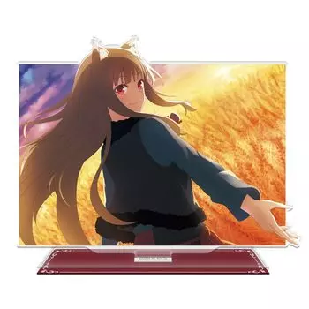 Телевизионное аниме и Wolf MERCHANT MEETS THE WISE акриловая подставка для персонажа A “Spice WOLF” [Голографическая]