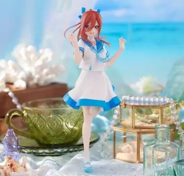 Телевизионный спецвыпуск аниме «Quintessential Figure» Мику Накано Фигурка в морском стиле 21 см «Пятерняшки» Trio-Try-iT Прибл. синий