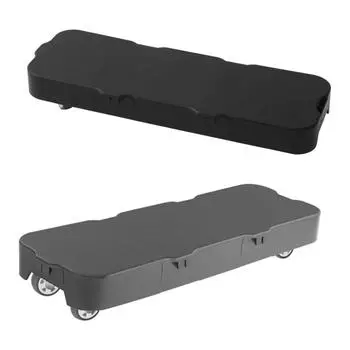 Тележка для перемещения мебели, Колесики для перемещения, Тележки для ног, Переносная тележка для доставки, чёрный