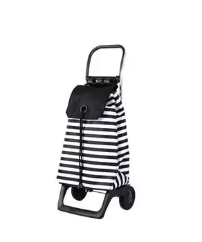 Тележка для покупок Rolser Baby Joy Monotone Marina Black 36L Японская оригинальная рама Бесшумная Легкая Плавные Уровни Сделано в Испании RS-105J