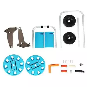 Тележка для шланга G1/2 с колесами, переносная, для сада, газона, двора, органайзер для намотки водопроводной трубы на 35 м шланга