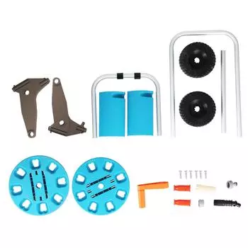 Тележка для шланга G1/2 с колесами, переносная, для сада, газона, двора, органайзер для намотки водопроводной трубы на 35 м шланга