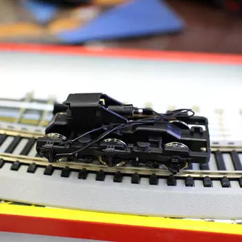 Тележки поезда HO 1:87Scale Роликовый Подшипник Грузовик DIY Сборка Строительные Наборы Железнодорожный Макет Диорама