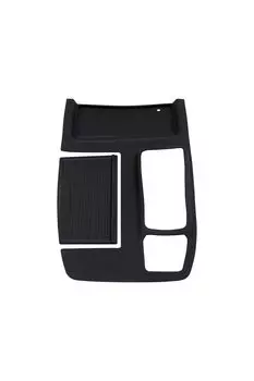 TELLIKA Alphard Vellfire 40 Series Shift Panel Rubber Mat Cover резиновый коврик 1P Водонепроницаемый Пылезащитный Защита от царапин Защита от грязи Отпечатки пальцев