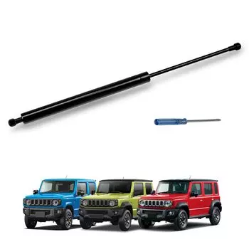 TELLIKA Jimny Back Door Free Stepless Compatible with JC74W Jimny and Jimny Trunk Rear Free Stop Door Punch No Drilling Genuine Damper, Stop,