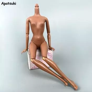 Тело куклы без головы, 1/6, подвижная кукла BJD, 11 шарниров, обнаженное тело телесного цвета для кукол 11,5 дюйма, аксессуары для кукольного домика, детская игрушка, куклы 1:6 дубильная кора