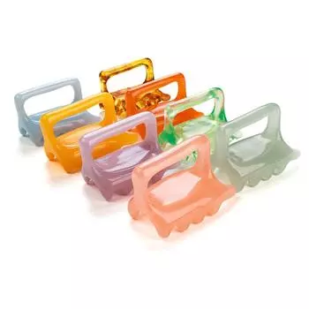 Тело Позвоночник Позвоночник Физический СПА Скребок Смолы Массажер Тела Инструмент Облегчение Боли Уход За Спиной Ручной Инструмент Терапия Здоровья Инструмент Подарок светло-зеленый