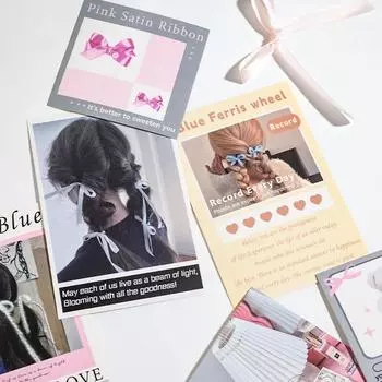 Тема для девочек Серия Материал Сумка Ручной Счет Декоративная Бумага Подарочная Упаковочная Бумага DIY Декоративные Наклейки
