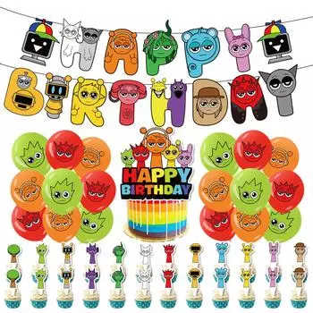 Тематическая вечеринка, украшение на детский день рождения, набор украшений One Size